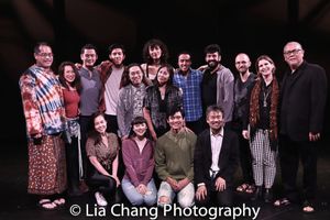 Sitting: Katie Lee Hill, Megan Masako Haley, Paolo Montalban, David Henry Hwang. Standing: Kate Rigg, Karl Josef, Kim Fischer, Aaron L. Morishita, Debbie Christine, Jorja Brown, Debbie Christine, Fran @ BroadwayWorld Sitting: Katie Lee Hill, Megan Masako Haley, Paolo Montalban, David Henry Hwang. Stan Photo