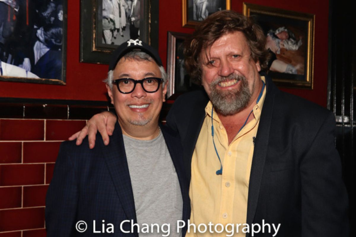 Ralph Pena and Oskar Eustis at 