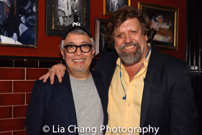 Ralph Pena and Oskar Eustis Photo