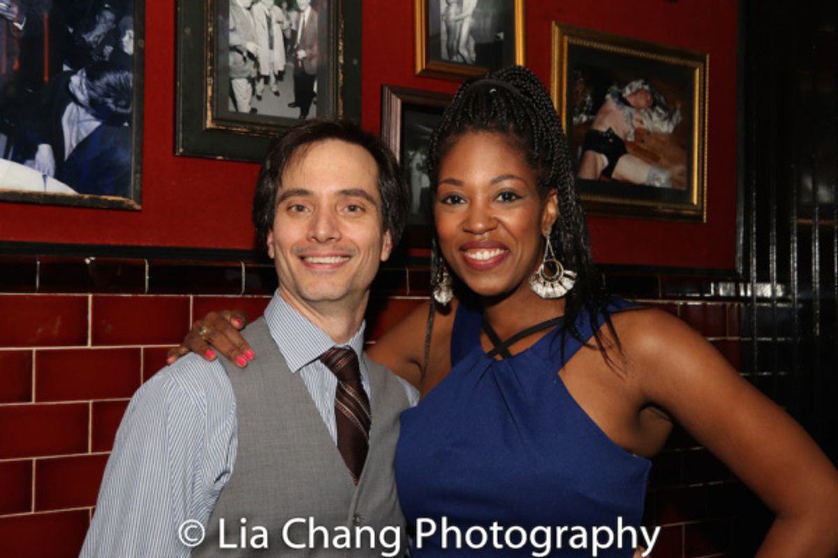 Gregg Mozgala and Marinda Anderson at 