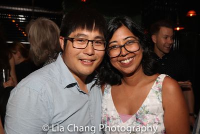 Mike Lew and his wife Rehana Lew Mirza Photo