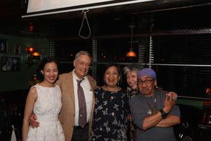 Lia Chang, Jorge Ortoll, Mia Katigbak, Jessica Hagedorn and Jojo Gonzalez. Photo by M Photo