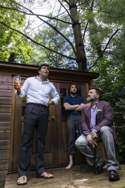 Photo Credit: George McClintock  
Cast From Left to Right:
Olivier Renaud, Jay Willia Photo