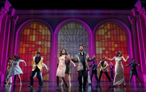 Loren Lott as CeCe Winans and Donald Webber Jr. as BeBe Winans, with members of the Company, in BORN FOR THIS – A NEW MUSICAL @ BroadwayWorld Loren Lott as CeCe Winans and Donald Webber Jr. as BeBe Winans, with members of the C Photo