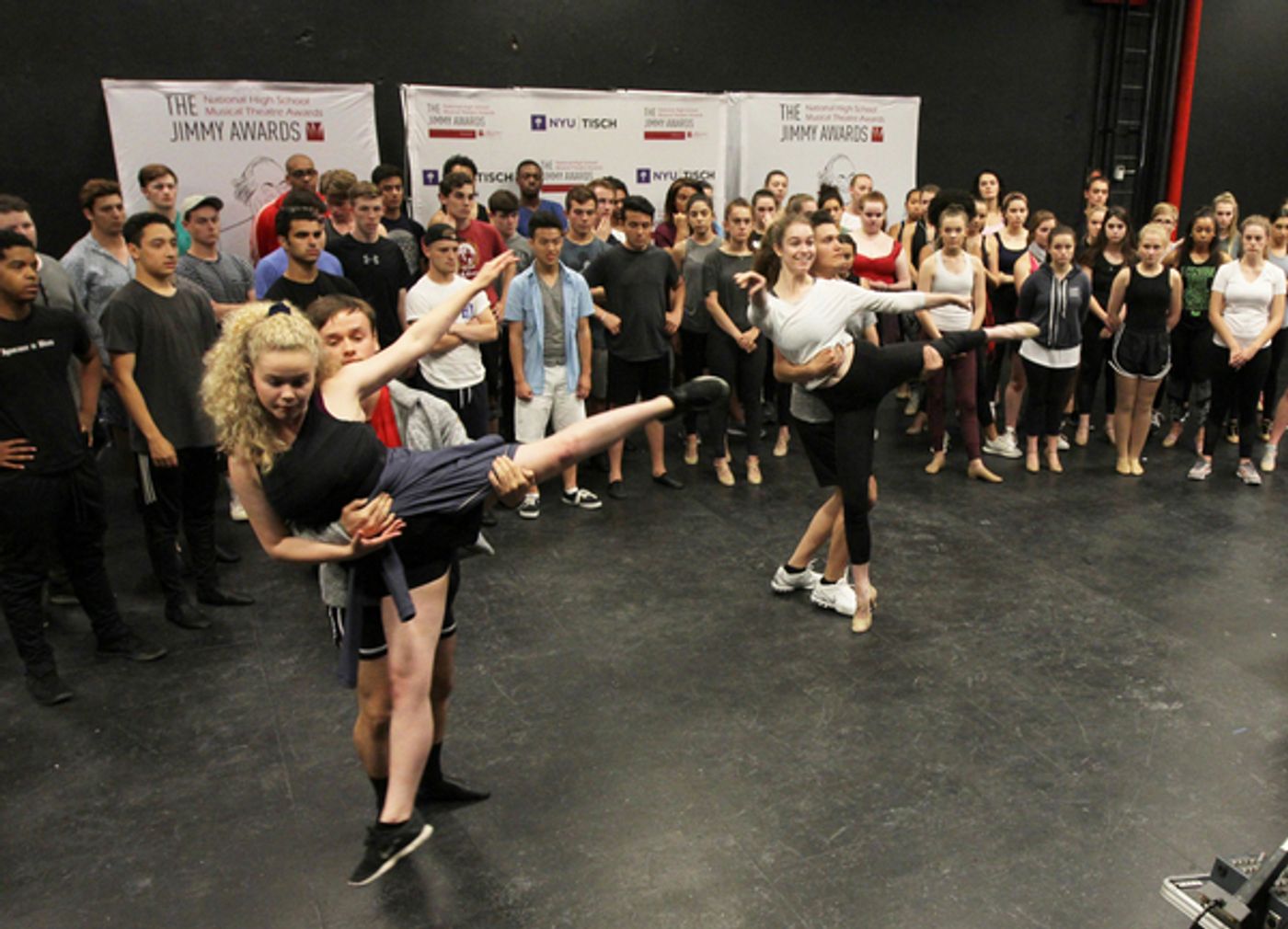 Photo Flash: Go Inside Rehearsals for the 10th Annual Jimmy Awards!  Image