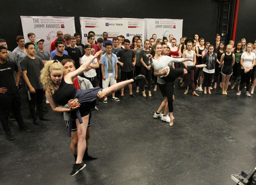 Photo Flash: Go Inside Rehearsals for the 10th Annual Jimmy Awards! Image