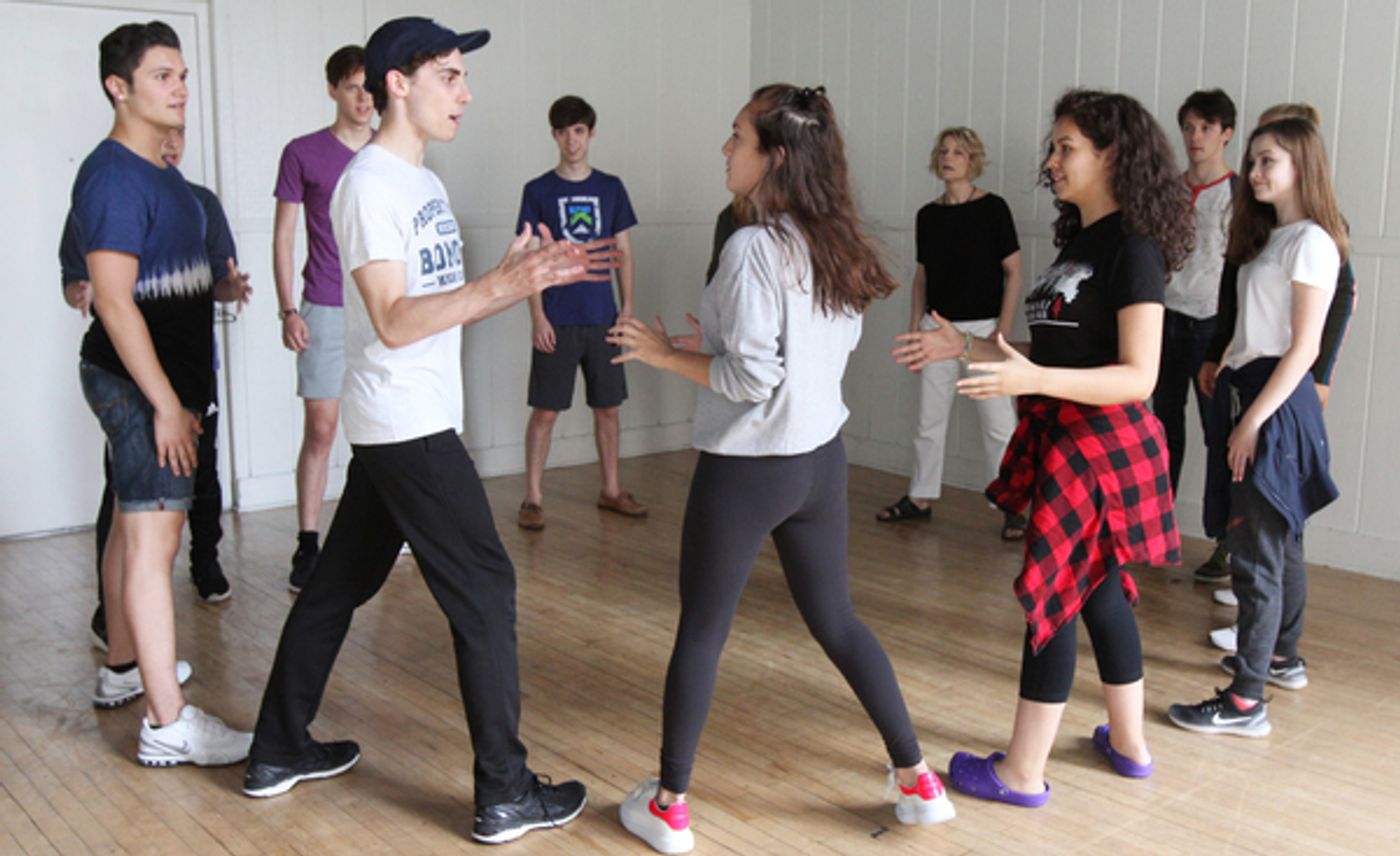 Photo Flash: Go Inside Rehearsals for the 10th Annual Jimmy Awards!  Image