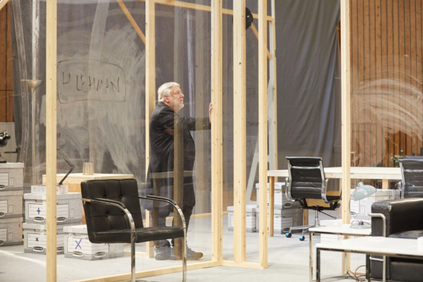 Photo Flash: In Rehearsal with the National Theatre's THE LEHMAN TRILOGY  Image