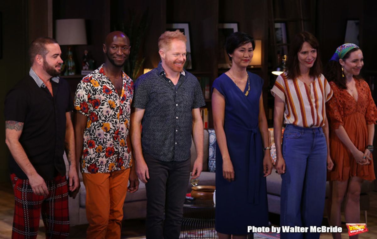 Ian Harvie, Phillip James Brannon, Jesse Tyler Ferguson, Cindy Cheung, Dolly Wells and Talene Monahon at 
