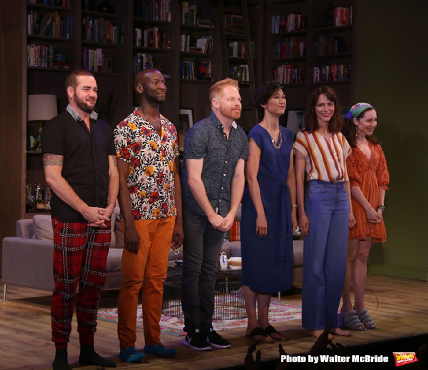 Photo Coverage: The Cast of LOG CABIN Takes its Opening Night Bows  Image