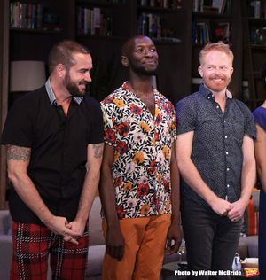 Ian Harvie, Phillip James Brannon and Jesse Tyler Ferguson @ BroadwayWorld Ian Harvie, Phillip James Brannon and Jesse Tyler Ferguson Photo