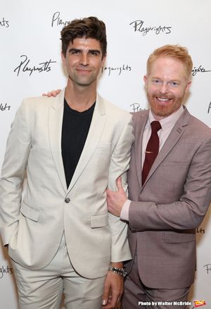 Justin Mikita and Jessie Tyler Ferguson  Photo