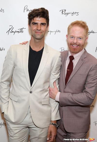 Justin Mikita and Jessie Tyler Ferguson  Photo