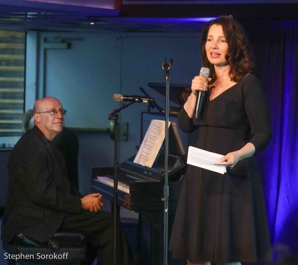 Alex Rybeck, Music Director, & Fran Drescher Photo