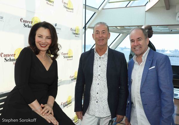 Fran Drescher, Trevor Hardwick, Stephen Flaherty Photo