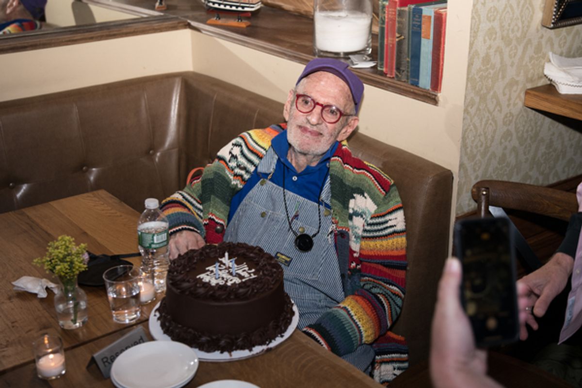 Larry Kramer  at 
