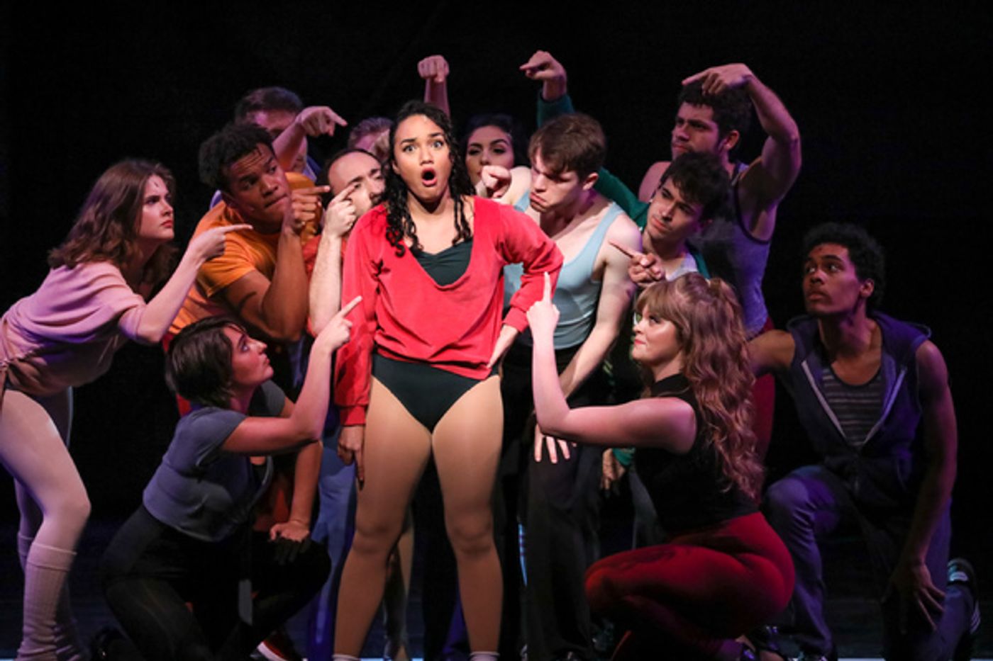 Photo Flash: First Look at Heritage Theatre Festival's A CHORUS LINE Photo Flash: First Look at Heritage Theatre Festival's A CHORUS LINE Image