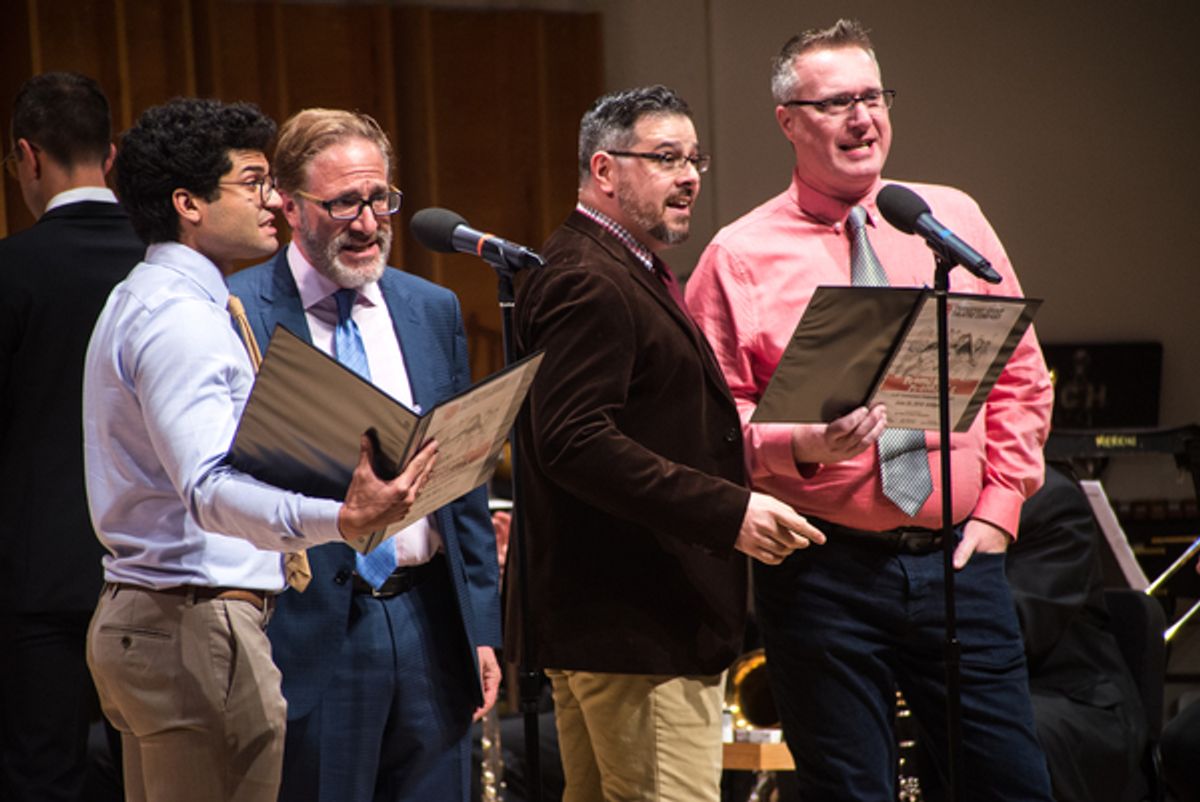 Michael De Souza, Bruce Sabath, Frank Galgano, Matt Castle at 