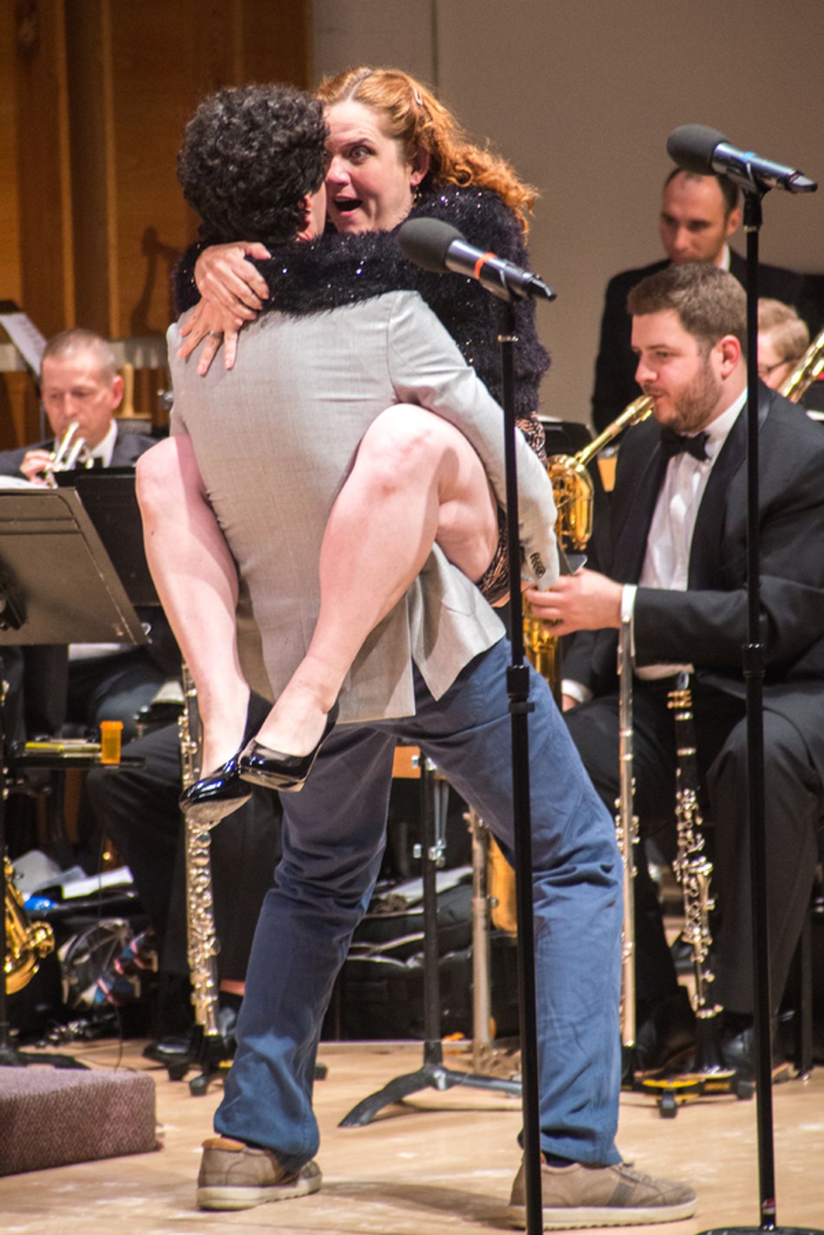 Donna Lynne Champlin, John Cariani  at 