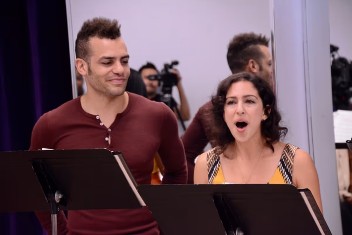 Cooper Howell and Laura Nicole Harrison at NYMF Previews New 2018 Shows