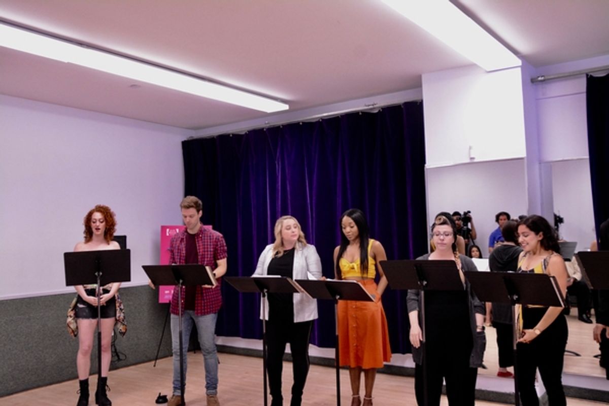 Chloe Fox, Alex G. Kunz, Megan Kane, Angela Wildflower, Jessie Alagna at NYMF Previews New 2018 Shows