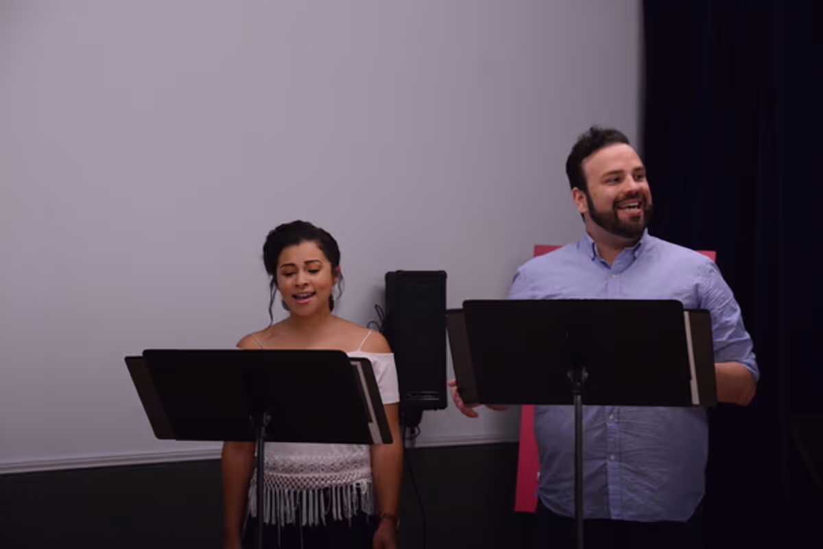 Cherry Torres and Rodrigo Ignacio Cruz at NYMF Previews New 2018 Shows