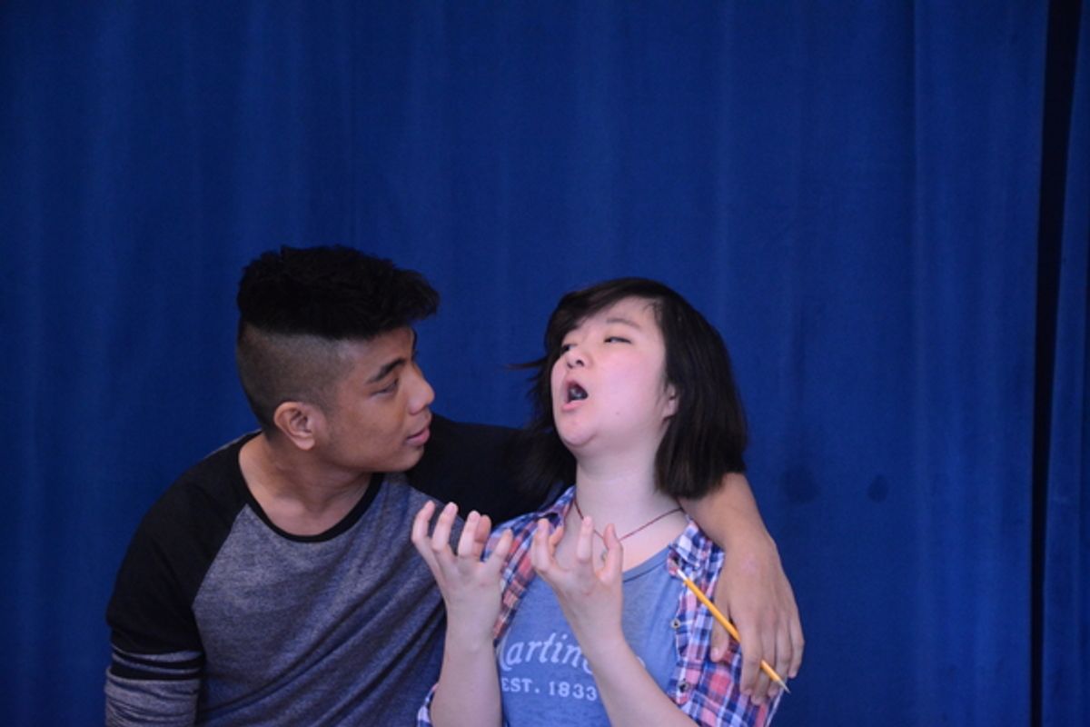 Jon Viktor Corpuz and Angel Lin at 