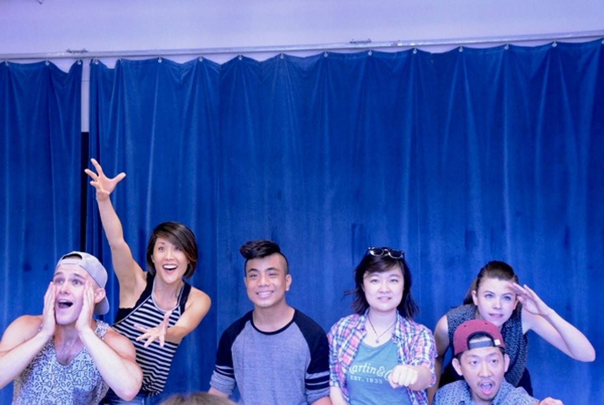 Andreas Wyder, Michelle Noh, Jon Viktor Corpuz, Angel Lin, Allison Linker and Kiet Tai Cao at 