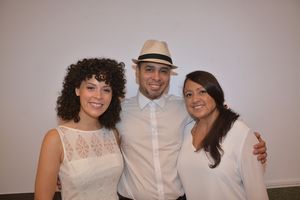 Genny Lis Padilla, Wilson Jermaine Heredia and Natalie Toro Photo