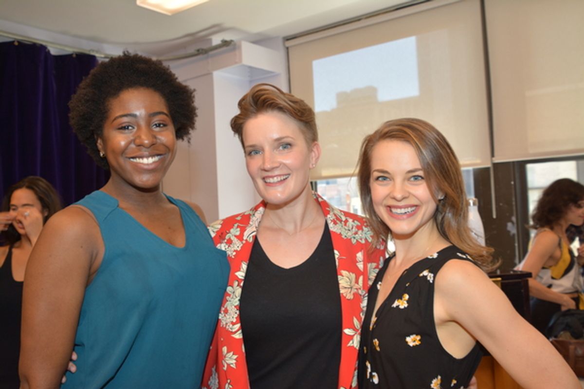 AnnEliza Canning-Skinner, Patricia Loughrey and Christina Maxwell at NYMF Previews New 2018 Shows