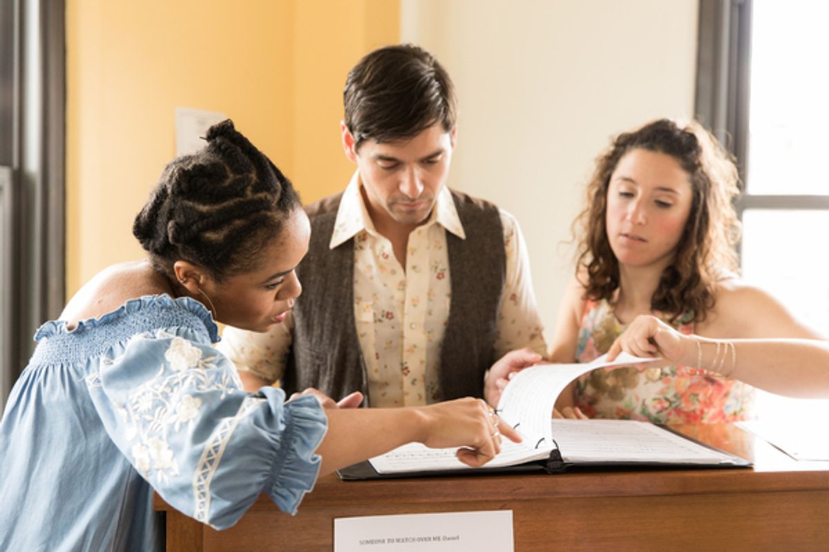 Gabrielle Elisabeth, Daniel Torres, Sara Sheperd at 