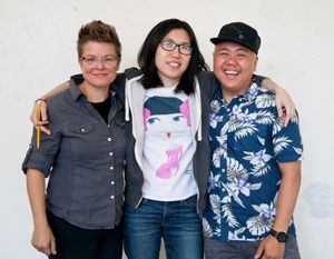 Jessi D. Hill, Melissa Li, Kit Yan. Photo