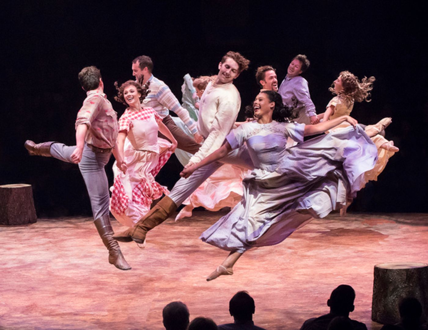 Photo Flash: First Look at  Broadway At Music Circus' SEVEN BRIDES FOR SEVEN BROTHERS  Image