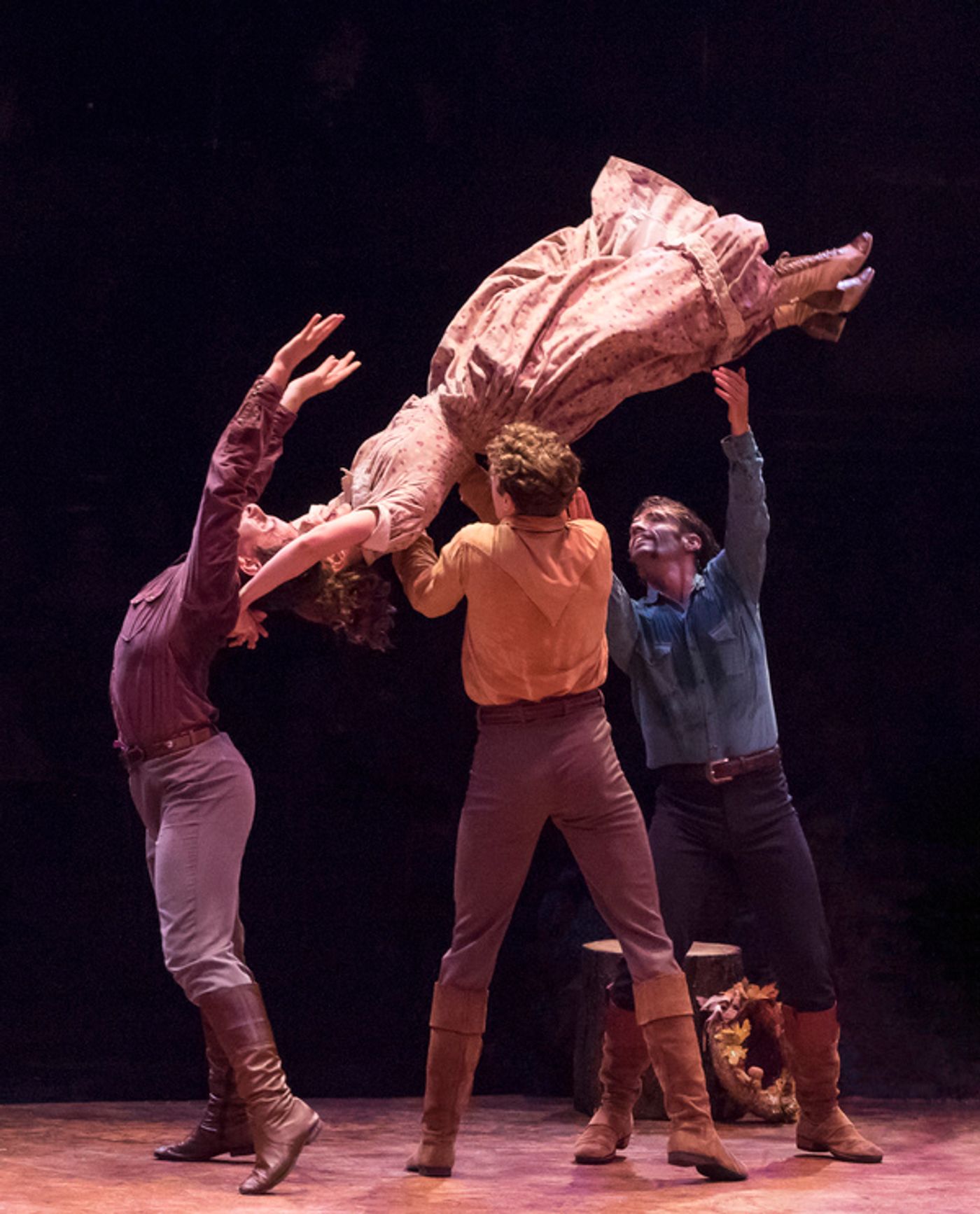 Photo Flash: First Look at  Broadway At Music Circus' SEVEN BRIDES FOR SEVEN BROTHERS  Image