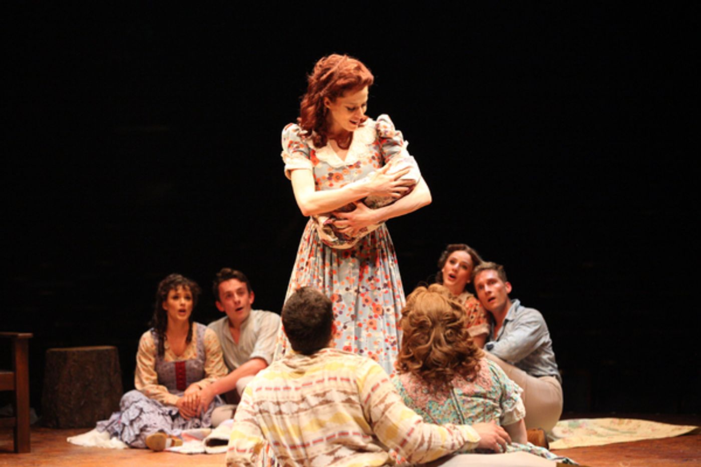 Photo Flash: First Look at  Broadway At Music Circus' SEVEN BRIDES FOR SEVEN BROTHERS  Image