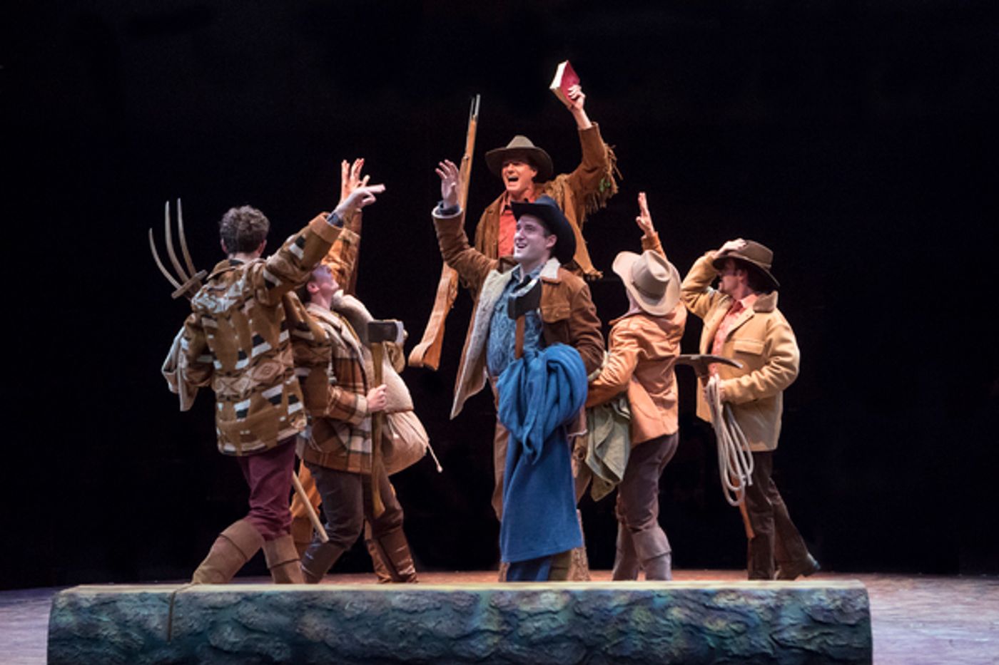 Photo Flash: First Look at  Broadway At Music Circus' SEVEN BRIDES FOR SEVEN BROTHERS  Image