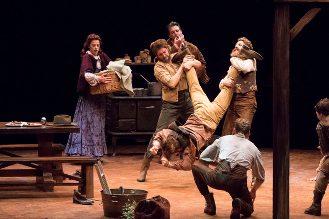 Photo Flash: First Look at  Broadway At Music Circus' SEVEN BRIDES FOR SEVEN BROTHERS  Image