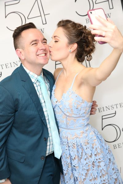 Benjamin Rauhala and Laura Osnes Photo