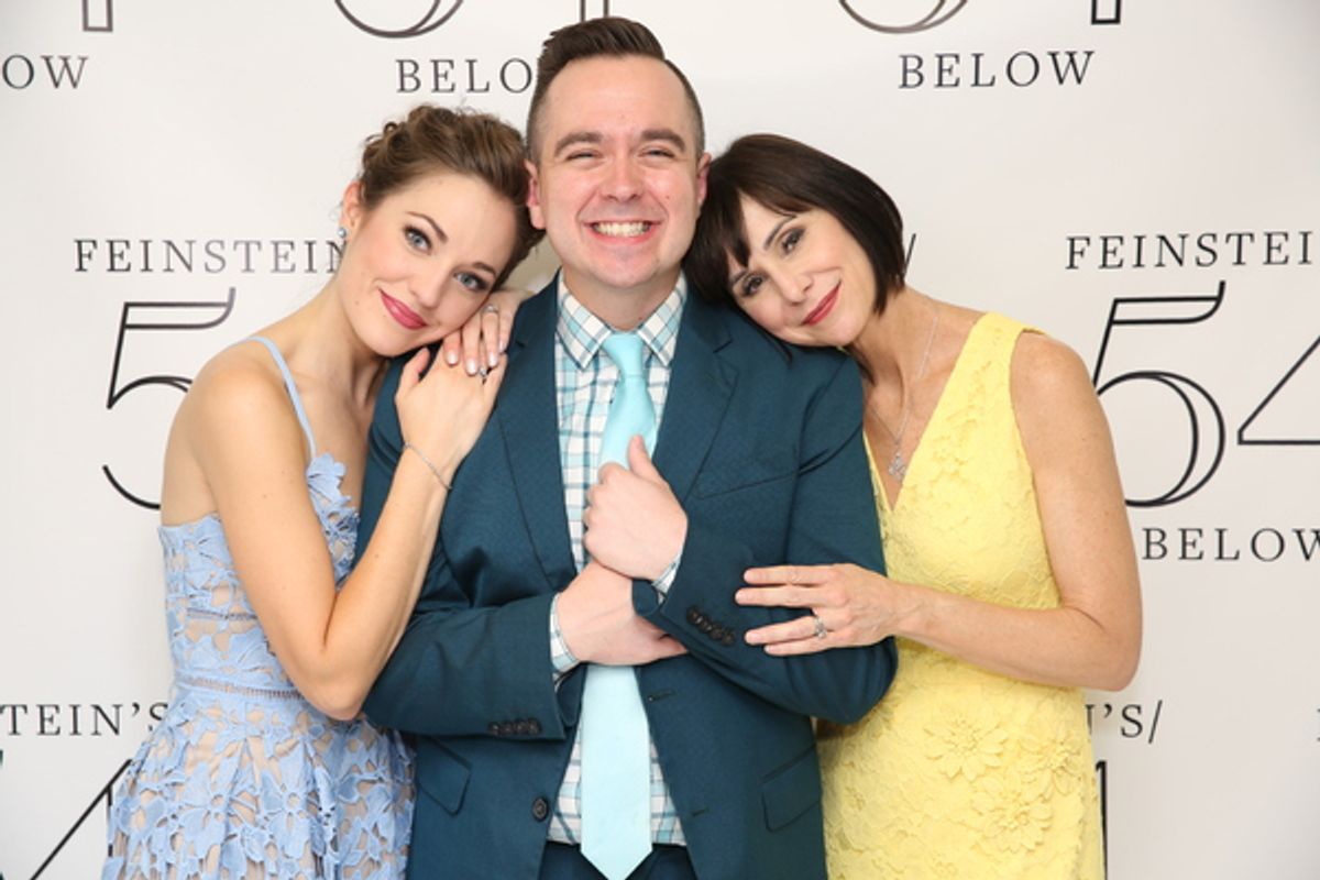 Susan Egan, Benjamin Rauhala and Laura Osnes at 
