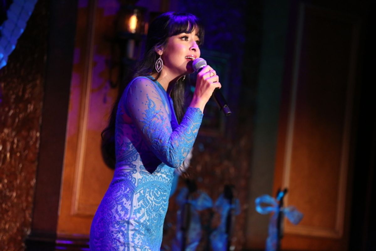 Courtney Reed sings â€"These Palace Wallsâ€ from â€"Aladdinâ€
 at 