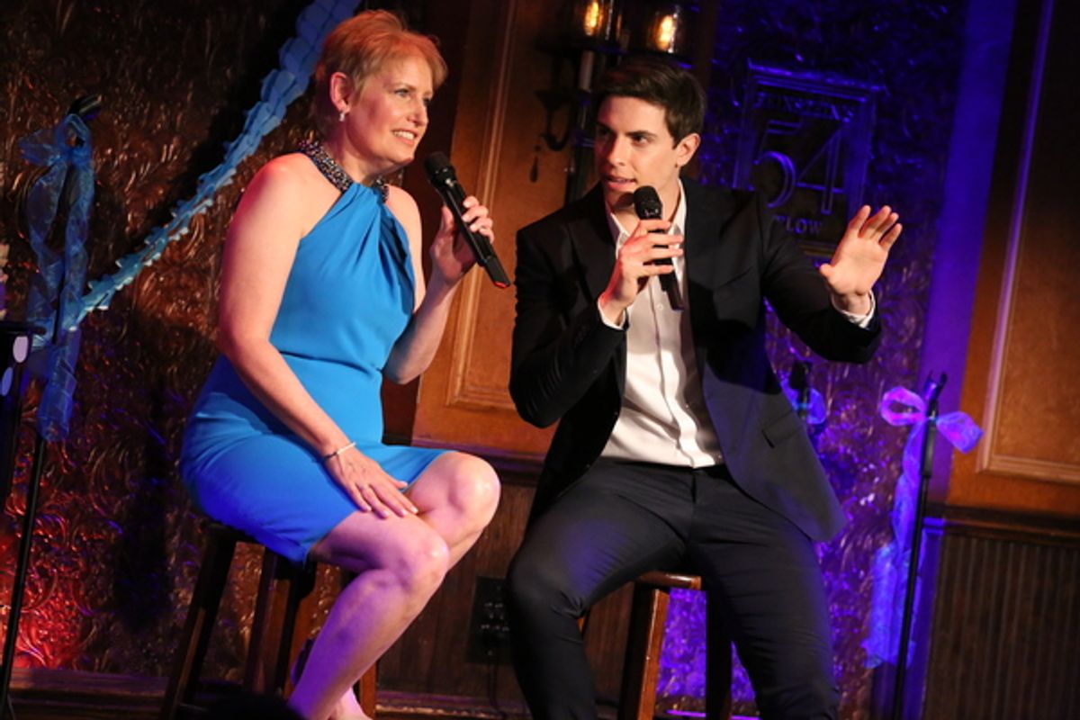 Liz Callaway and Derek Klena sing â€�"In A Crowd Of Thousandsâ€ from â€�"Anastasiaâ€ at 