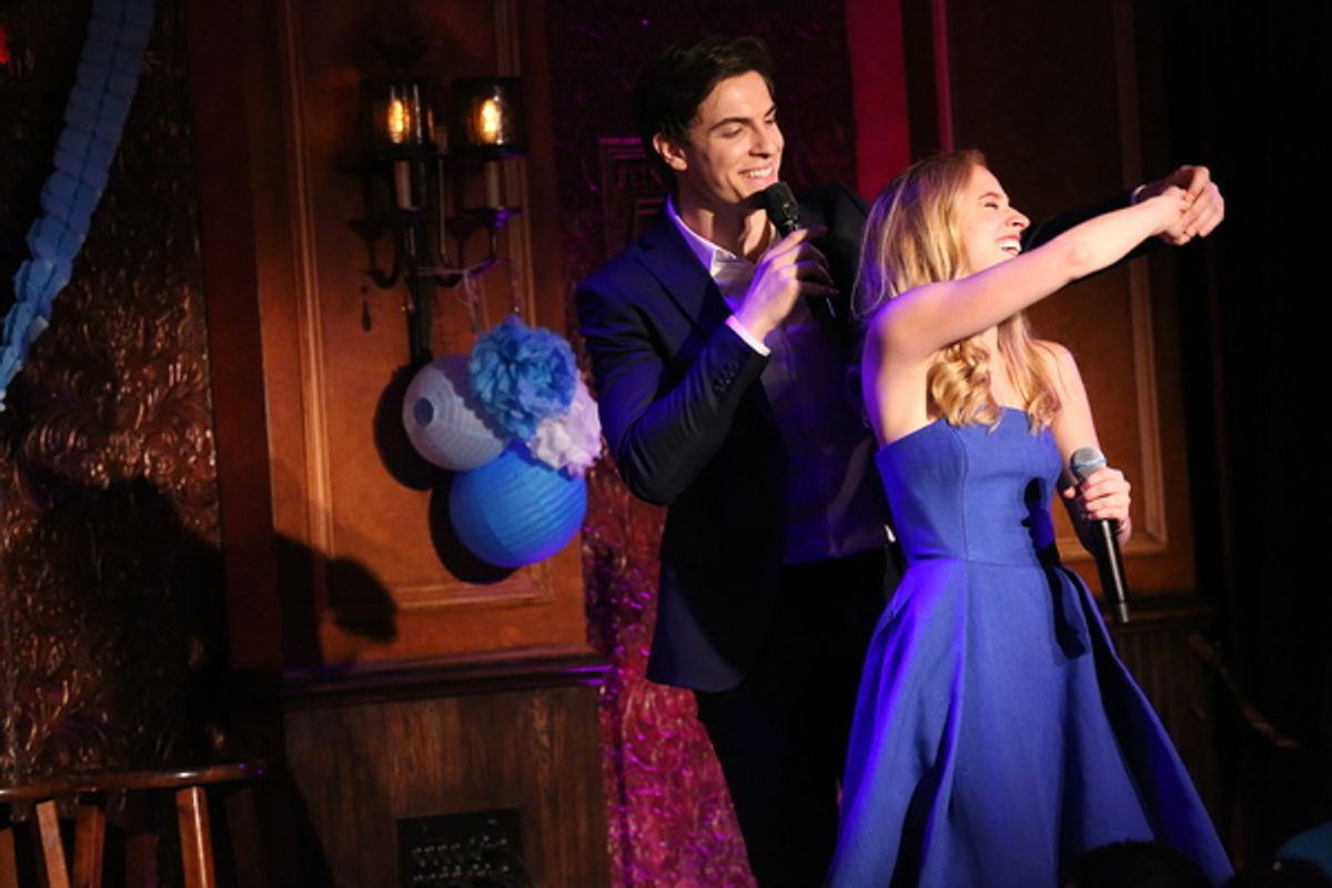 Derek Klena and Christy Altomare sing â€�"You Shineâ€ from â€�"Carrieâ€
 at 