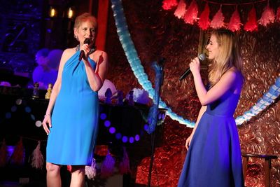 Liz Callaway and Christy Altomare sing â€œJourney To The Pastâ€
 Photo