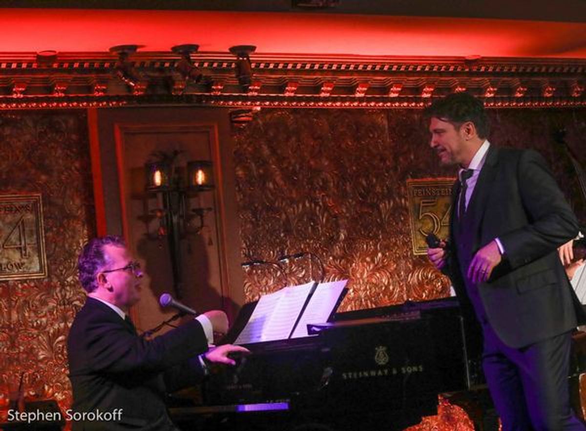 Billy Stritch & Paulo Szot at 