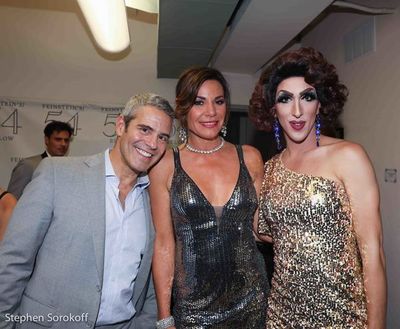 Andy Cohen, Luann de Lesseps, Marti Cummings Photo