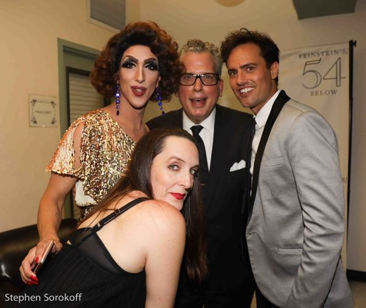 Marti Cummings, Billy Stritch, David Burnham at 