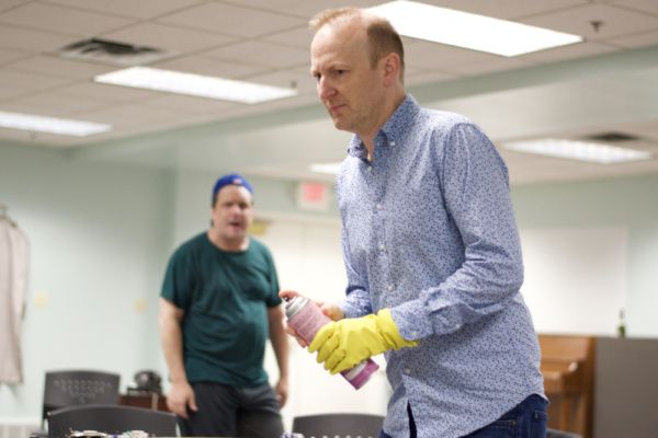 Photo Flash: In Rehearsal With HSRT's THE ODD COUPLE  Image