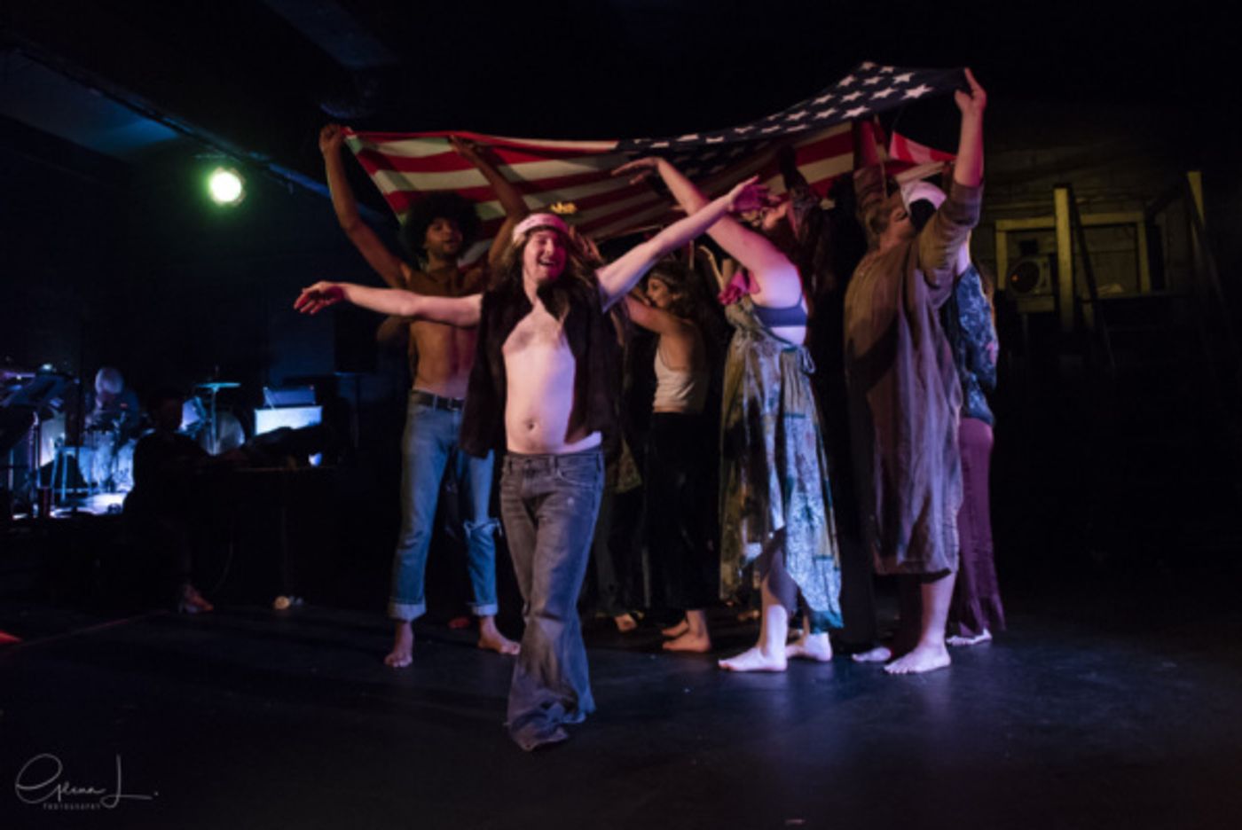 Photo Flash: Black Box PAC Teaneck Gets Groovy with HAIR Photo Flash: Black Box PAC Teaneck Gets Groovy with HAIR Image