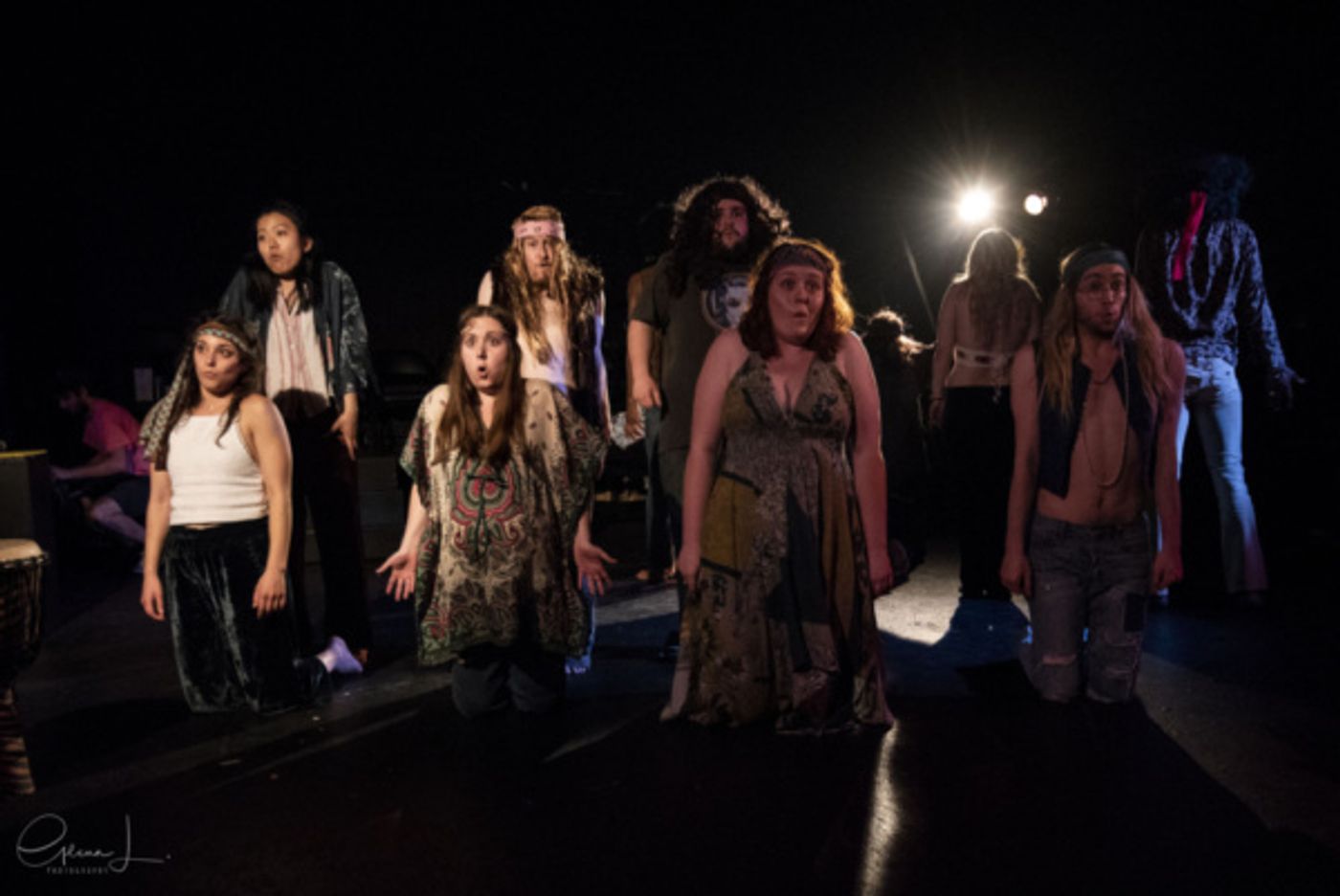 Photo Flash: Black Box PAC Teaneck Gets Groovy with HAIR Photo Flash: Black Box PAC Teaneck Gets Groovy with HAIR Image