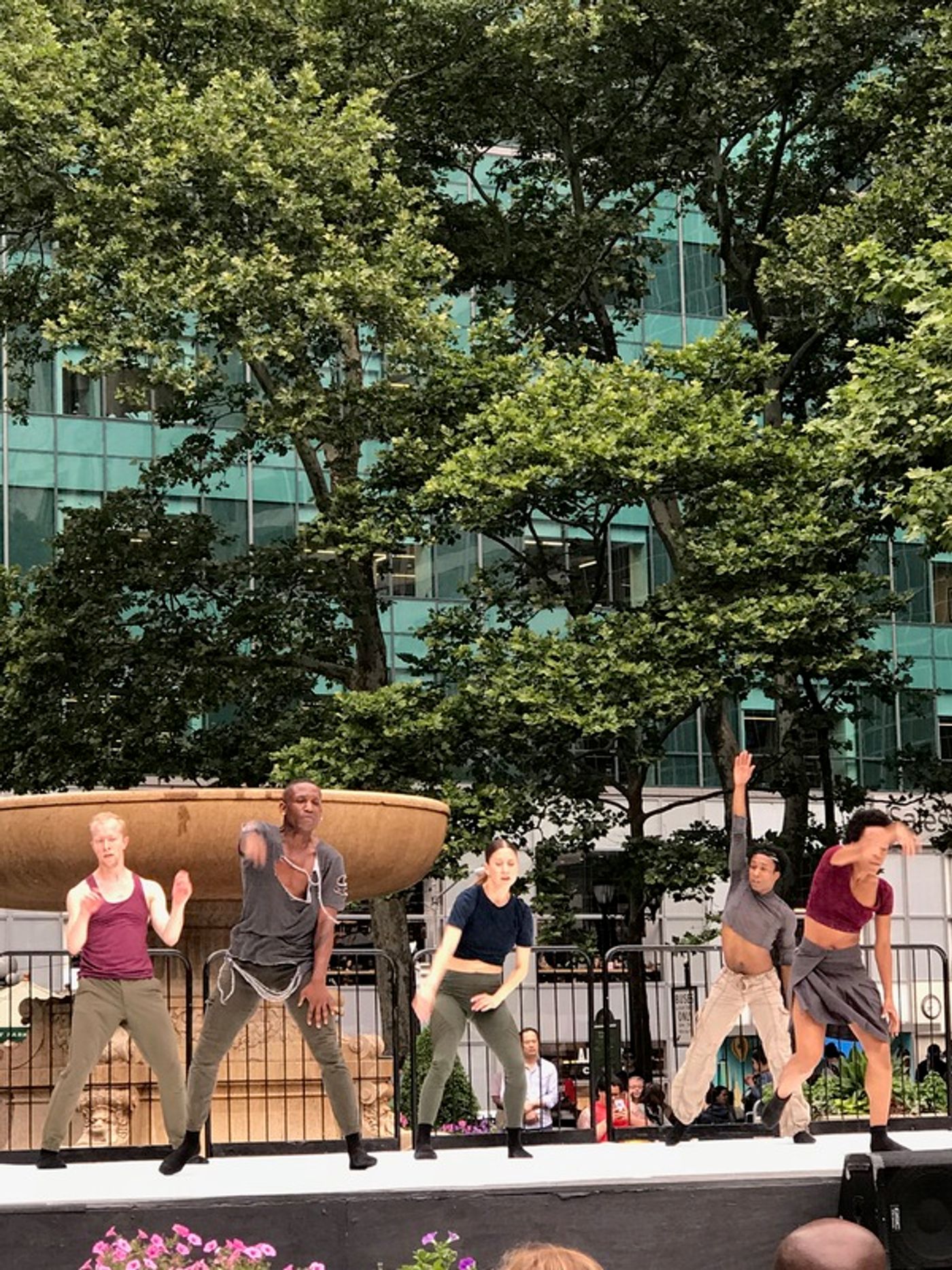Review: BRYANT PARK CONTEMPORARY DANCE PROGRAM at Bryant Park  Image